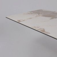 Стол раздвижной AV 2111 1200 (1800)*800 белый глянцевый PANDORA/черный купить в Минске