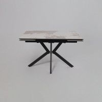 Стол раздвижной AV 2111 1200 (1800)*800 белый глянцевый PANDORA/черный купить в Минске