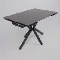 Стол раздвижной AV 2111 1200 (1800)*800 черный матовый SHAKESPEARE/черный купить в Минске Стол раздвижной AV 2111 1200 (1800)*800 черный матовый SHAKESPEARE/черный купить в Минске