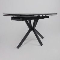 Стол раздвижной AV 2111 1200 (1800)*800 черный матовый SHAKESPEARE/черный купить в Минске Стол раздвижной AV 2111 1200 (1800)*800 черный матовый SHAKESPEARE/черный купить в Минске