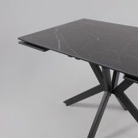 Стол раздвижной AV 2111 1200 (1800)*800 черный матовый SHAKESPEARE/черный купить в Минске Стол раздвижной AV 2111 1200 (1800)*800 черный матовый SHAKESPEARE/черный купить в Минске