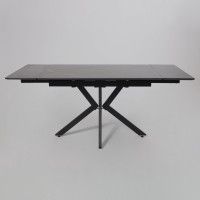 Стол раздвижной AV 2111 1200 (1800)*800 черный матовый SHAKESPEARE/черный купить в Минске Стол раздвижной AV 2111 1200 (1800)*800 черный матовый SHAKESPEARE/черный купить в Минске