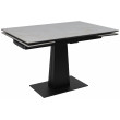 Стол раздвижной AV 2119 1200 (1800)*800 белый глянцевый CARLA LARKIN /черный купить в Минске