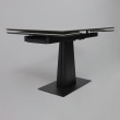 Стол раздвижной AV 2119 1200 (1800)*800 белый глянцевый CARLA LARKIN /черный купить в Минске