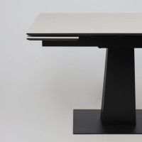 Стол раздвижной AV 2119 1200 (1800)*800 серый, матовый CARMEN LIDHT GREY/черный купить в Минске