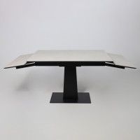 Стол раздвижной AV 2119 1200 (1800)*800 серый, матовый CARMEN LIDHT GREY/черный купить в Минске