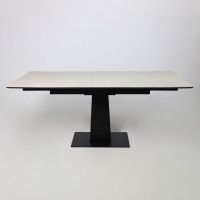 Стол раздвижной AV 2119 1200 (1800)*800 серый, матовый CARMEN LIDHT GREY/черный купить в Минске