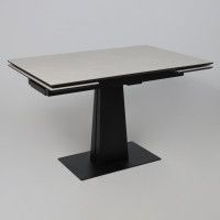 Стол раздвижной AV 2119 1200 (1800)*800 серый, матовый CARMEN LIDHT GREY/черный купить в Минске