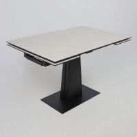 Стол раздвижной AV 2119 1200 (1800)*800 серый, матовый CARMEN LIDHT GREY/черный купить в Минске