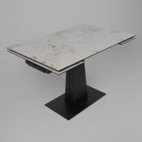 Стол раздвижной AV 2119 1200 (1800)*800 натуральный глянцевый GOLD JADE/черный купить в Минске Стол раздвижной AV 2119 1200 (1800)*800 натуральный глянцевый GOLD JADE/черный купить в Минске