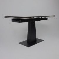 Стол раздвижной AV 2119 1200 (1800)*800 натуральный глянцевый GOLD JADE/черный купить в Минске Стол раздвижной AV 2119 1200 (1800)*800 натуральный глянцевый GOLD JADE/черный купить в Минске