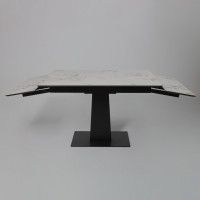 Стол раздвижной AV 2119 1200 (1800)*800 натуральный глянцевый GOLD JADE/черный купить в Минске Стол раздвижной AV 2119 1200 (1800)*800 натуральный глянцевый GOLD JADE/черный купить в Минске