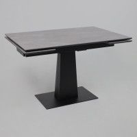 Стол раздвижной AV 2119 1200 (1800)*800 серый матовый LARKA GREY/черный купить в Минске