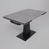 Стол раздвижной AV 2119 1200 (1800)*800 серый матовый LARKA GREY/черный купить в Минске