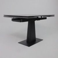 Стол раздвижной AV 2119 1200 (1800)*800 серый матовый LARKA GREY/черный купить в Минске
