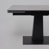 Стол раздвижной AV 2119 1200 (1800)*800 серый матовый LARKA GREY/черный купить в Минске