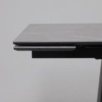 Стол раздвижной AV 2119 1200 (1800)*800 серый матовый LARKA GREY/черный купить в Минске