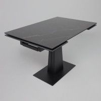 Стол раздвижной AV 2119 1200 (1800)*800 черный матовый SHAKESPEARE/черный купить в Минске