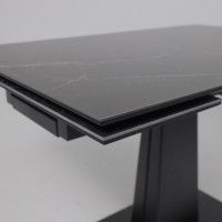 Стол раздвижной AV 2119 1200 (1800)*800 черный матовый SHAKESPEARE/черный купить в Минске