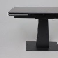 Стол раздвижной AV 2119 1200 (1800)*800 черный матовый SHAKESPEARE/черный купить в Минске