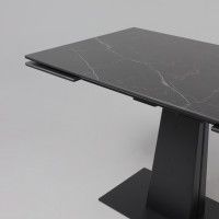Стол раздвижной AV 2119 1200 (1800)*800 черный матовый SHAKESPEARE/черный купить в Минске