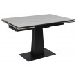 Стол раздвижной AV 2119 1200 (1800)*800 белый матовый SNOW WHITE/черный купить в Минске