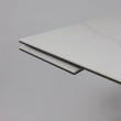 Стол раздвижной AV 2119 1200 (1800)*800 белый матовый SNOW WHITE/черный купить в Минске