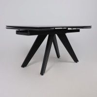 Стол раздвижной AV 2122 МДФ+керамика 1400 (2000)*850 черный, матовый SHAKESPEARE/черный купить в Минске Стол раздвижной AV 2122 МДФ+керамика 1400 (2000)*850 черный, матовый SHAKESPEARE/черный купить в Минске