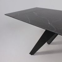 Стол раздвижной AV 2122 МДФ+керамика 1400 (2000)*850 черный, матовый SHAKESPEARE/черный купить в Минске Стол раздвижной AV 2122 МДФ+керамика 1400 (2000)*850 черный, матовый SHAKESPEARE/черный купить в Минске