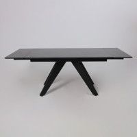 Стол раздвижной AV 2122 МДФ+керамика 1400 (2000)*850 черный, матовый SHAKESPEARE/черный купить в Минске Стол раздвижной AV 2122 МДФ+керамика 1400 (2000)*850 черный, матовый SHAKESPEARE/черный купить в Минске