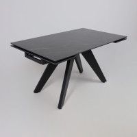 Стол раздвижной AV 2122 МДФ+керамика 1400 (2000)*850 черный, матовый SHAKESPEARE/черный купить в Минске Стол раздвижной AV 2122 МДФ+керамика 1400 (2000)*850 черный, матовый SHAKESPEARE/черный купить в Минске