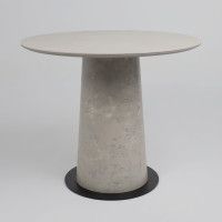 Стол AV 2317 МДФ+керамика 900*900 матовый CARMEN LIDHT GREY/черный+HPL Бетао купить в Минске Стол AV 2317 МДФ+керамика 900*900 матовый CARMEN LIDHT GREY/черный+HPL Бетао купить в Минске