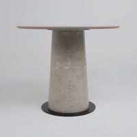 Стол AV 2317 МДФ+керамика 900*900 матовый CARMEN LIDHT GREY/черный+HPL Бетао купить в Минске Стол AV 2317 МДФ+керамика 900*900 матовый CARMEN LIDHT GREY/черный+HPL Бетао купить в Минске