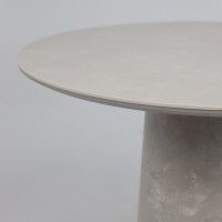 Стол AV 2317 МДФ+керамика 900*900 матовый CARMEN LIDHT GREY/черный+HPL Бетао купить в Минске Стол AV 2317 МДФ+керамика 900*900 матовый CARMEN LIDHT GREY/черный+HPL Бетао купить в Минске