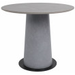 Стол AV 2317 МДФ+керамика 900*900 матовый LARKA GREY/черный+HPL Будда купить в Минске
