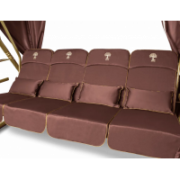 Качели садовые Элегант Люкс+ Ковка (Золото) купить в Минске Качели садовые Элегант Люкс+ Ковка (Золото) купить в Минске