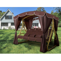 Качели садовые Элегант Люкс+ Ковка (Золото) купить в Минске Качели садовые Элегант Люкс+ Ковка (Золото) купить в Минске