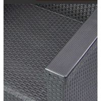 Диван двухместный Adriano Basegi 2 темно-серый купить в Минске Диван двухместный Adriano Basegi 2 темно-серый купить в Минске