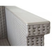 Набор садовой мебели Adriano Basegi (диван, два кресла и столик) капучино купить в Минске