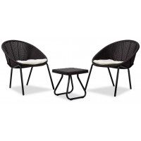 Комплект садовой мебели Andria черный Комплект садовой мебели Andria черный