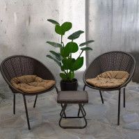 Комплект садовой мебели Andria черный купить в Минске