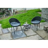 Комплект садовой мебели Andria черный купить в Минске