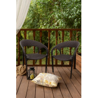 Набор садовой мебели Aprilia (2 кресла) темно-коричневый купить в Минске