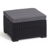 Пуф садовый California Bay hocker графит