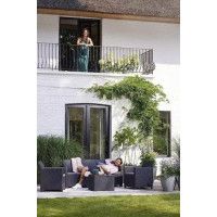 Комплект мебели Claire 3-seater Box Set (3х-местный диван, 2 кресла, столик) графит купить в Минске Комплект мебели Claire 3-seater Box Set (3х-местный диван, 2 кресла, столик) графит купить в Минске