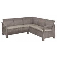 Диван угловой СORFU II Relax (без столика) капучино