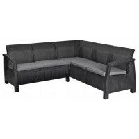 Садовый диван Corfu Relax графит Садовый диван Corfu Relax графит