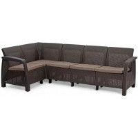 Комплект мебели Corfu Relax Set коричневый купить в Минске