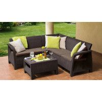 Комплект мебели Corfu Relax Set коричневый купить в Минске