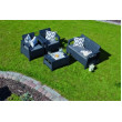 Набор садовой мебели Corfu Set (Корфу Сэт) графит купить в Минске